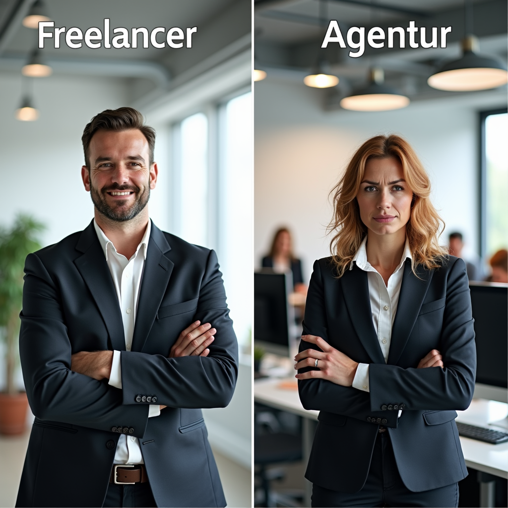 Google Ads Freelancer vs. Agentur: Wer ist besser?